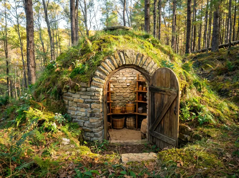 Stone Beehive Dome Root Cellar guide